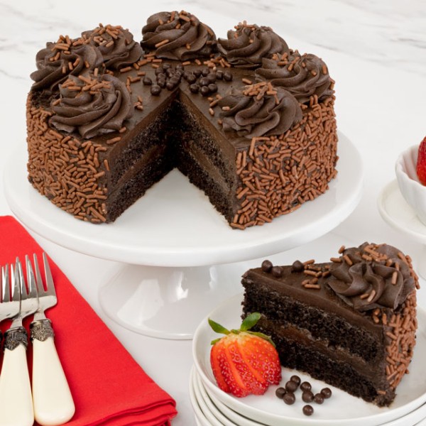 Chocolate Truffle Birthday Cake