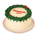 Christmas Minimalist Cake