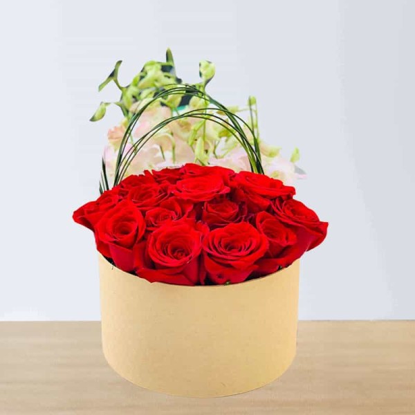 Loving Red Rose Box