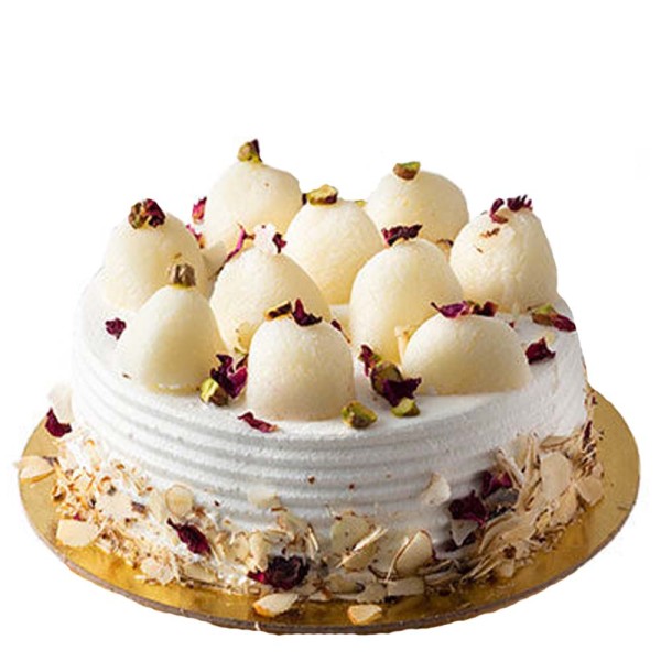 Rasgulla cake with Mixed dry fruits