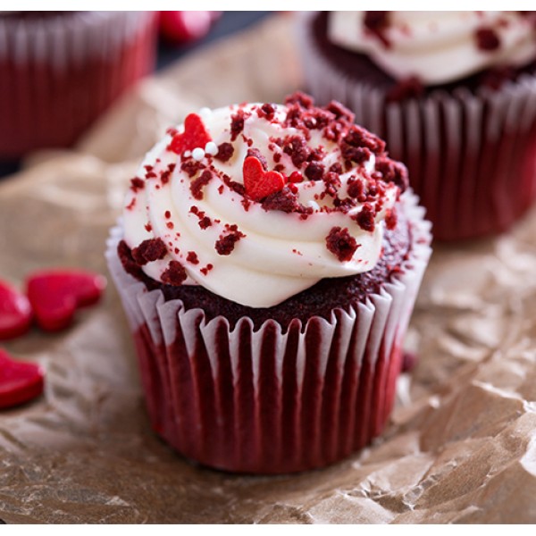 Red Velvet cupcake with Cream Cheese Frosting
