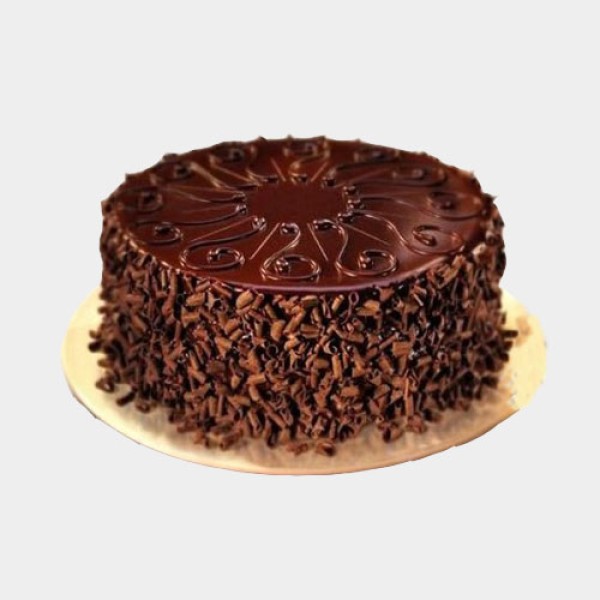 Round Shaped Chocolate Truffle Cake